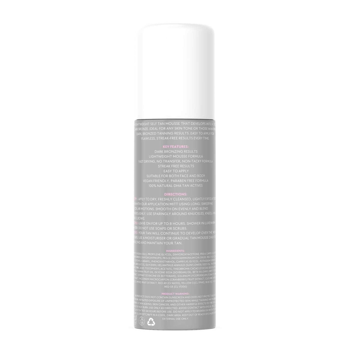 Self Tan Mousse Dark 200ml